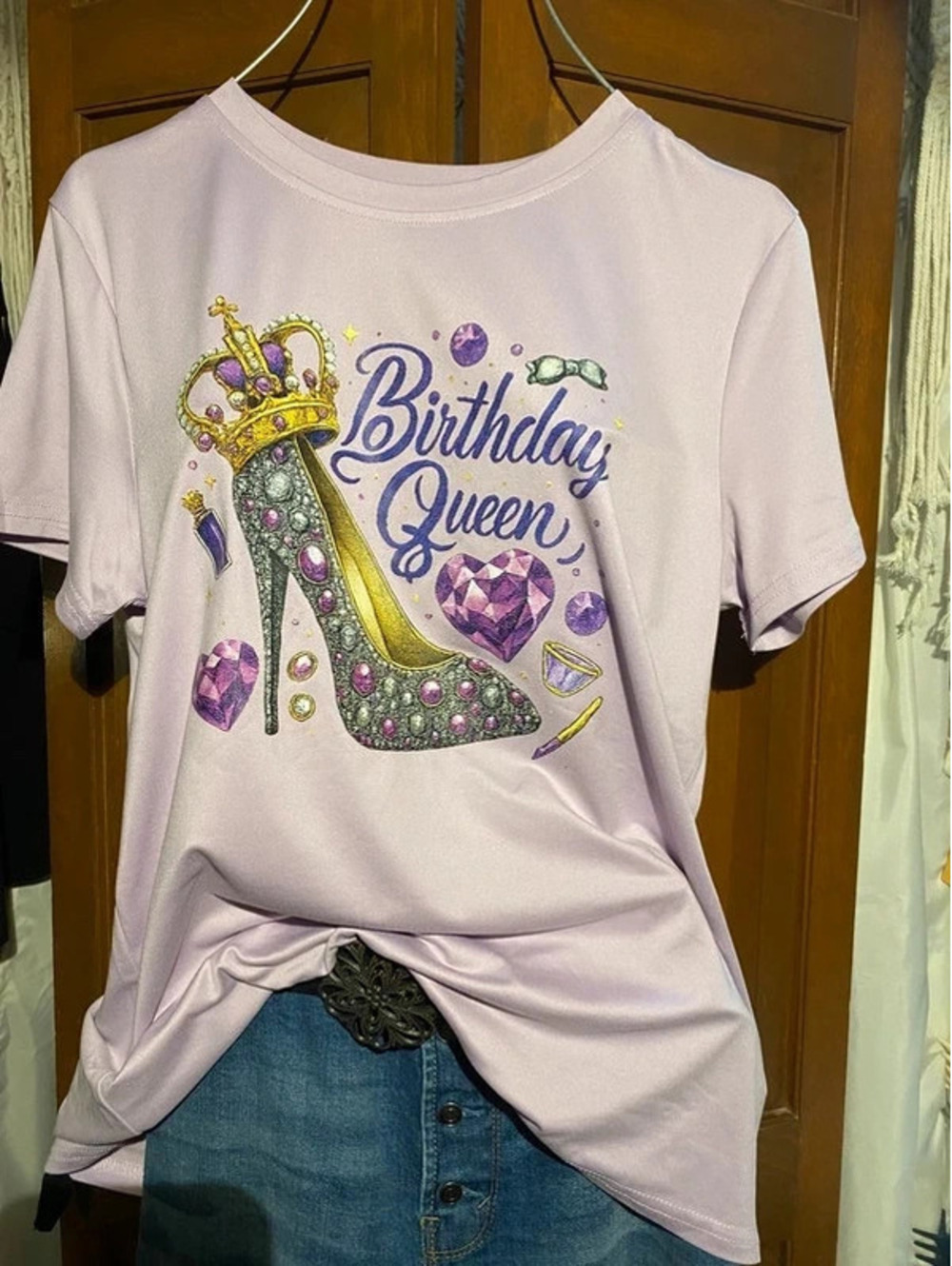 Lavender Birthday T shirt